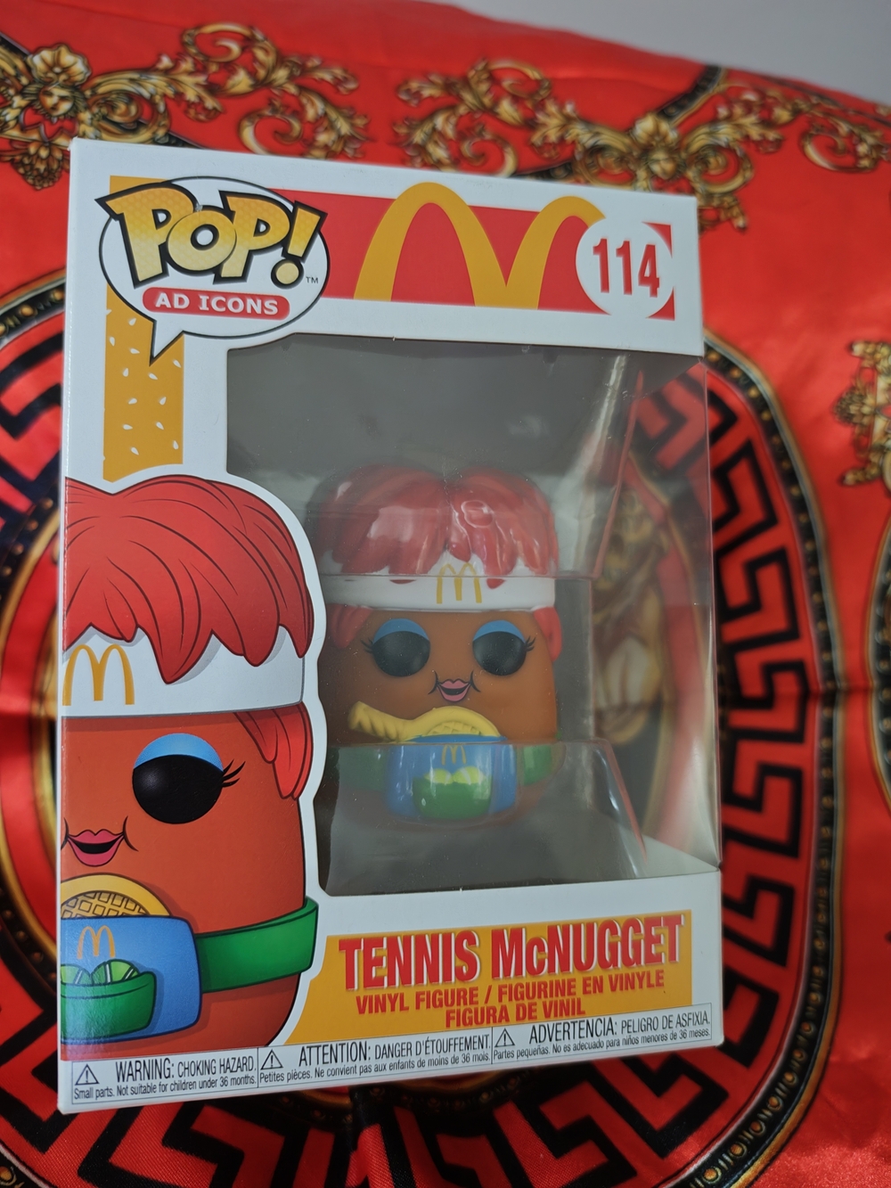 Funko POP! Ad Icons Tennis McNugget Vinyl Figure - Red, White, Green, Blue
